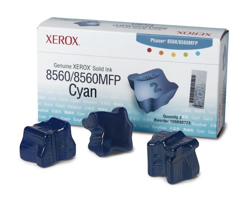 XEROX Toner TEKTRONIX Phaser 85603 barras Cartucho tinta solida Cian , Xerox , XER108R00723 , 95205427486
